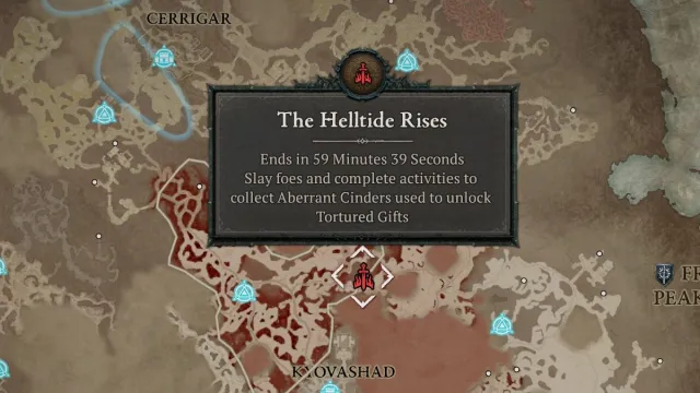 Helltide event icon in Diablo 4