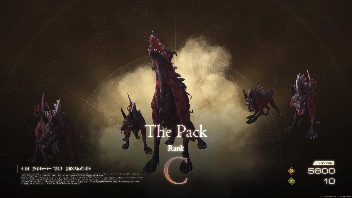 Final Fantasy XVI The Pack boss