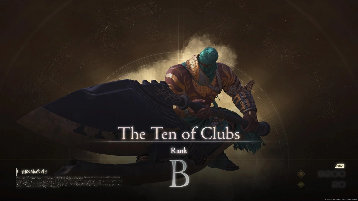 Final Fantasy XVI The Ten of Clubs boss fight