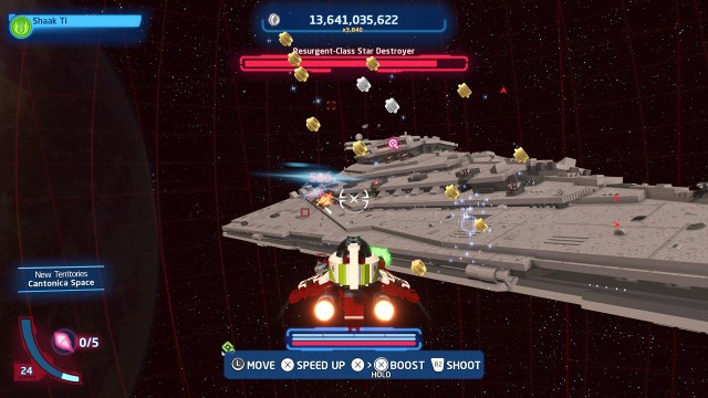 Fighting a Resurgent-Class Star Destroyer in LEGO Star Wars: The Skywalker Saga