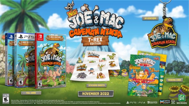 New Joe & Mac: Caveman Ninja physical edition